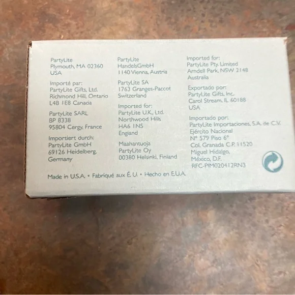 PartyLite HONEYDEW Z2452 Aroma Melts Pack Of 4 Tart Warmer Mint Green Old Stock - Picture 6 of 9